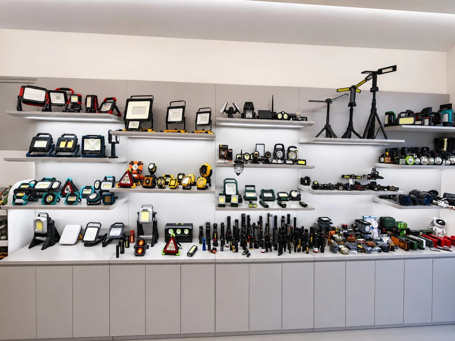 MFOPTO portable lighting sample room