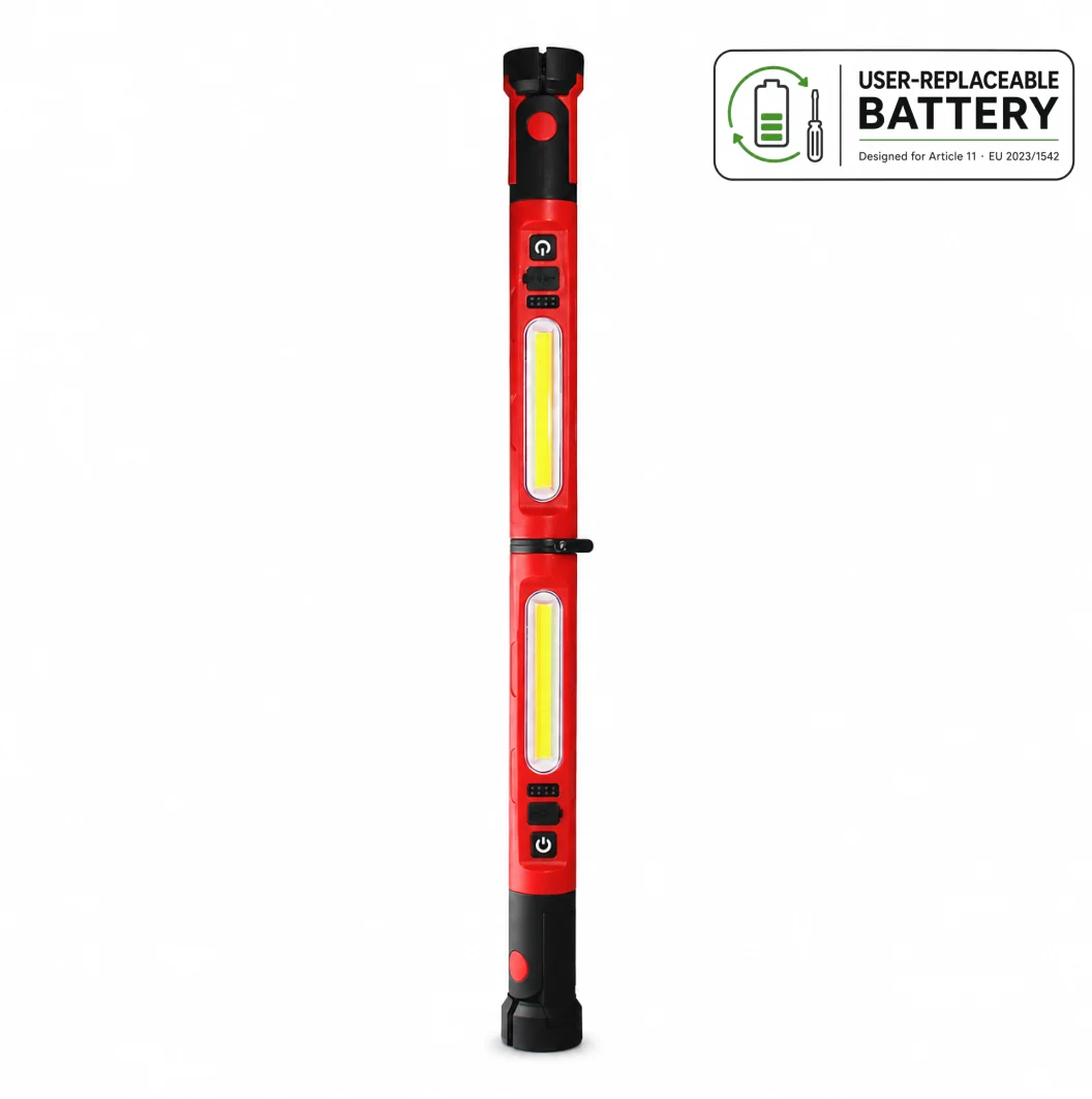 WK5051 WK5051 Dimmable Rechargeable Magnetic Rotatable 2-in-1 Work Light with Power Bank