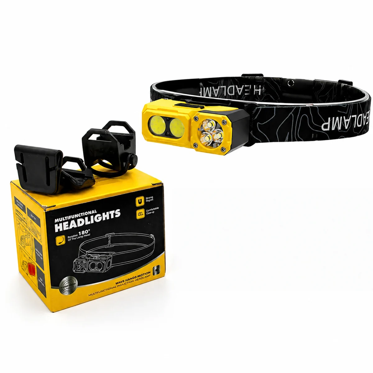 WK3087 WK3087 COB Headlamp and Bike Light