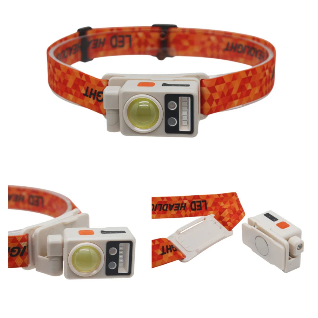 WK3094 WK3094 Rotatable Motion Sensor Headlamp with Magnet Clip