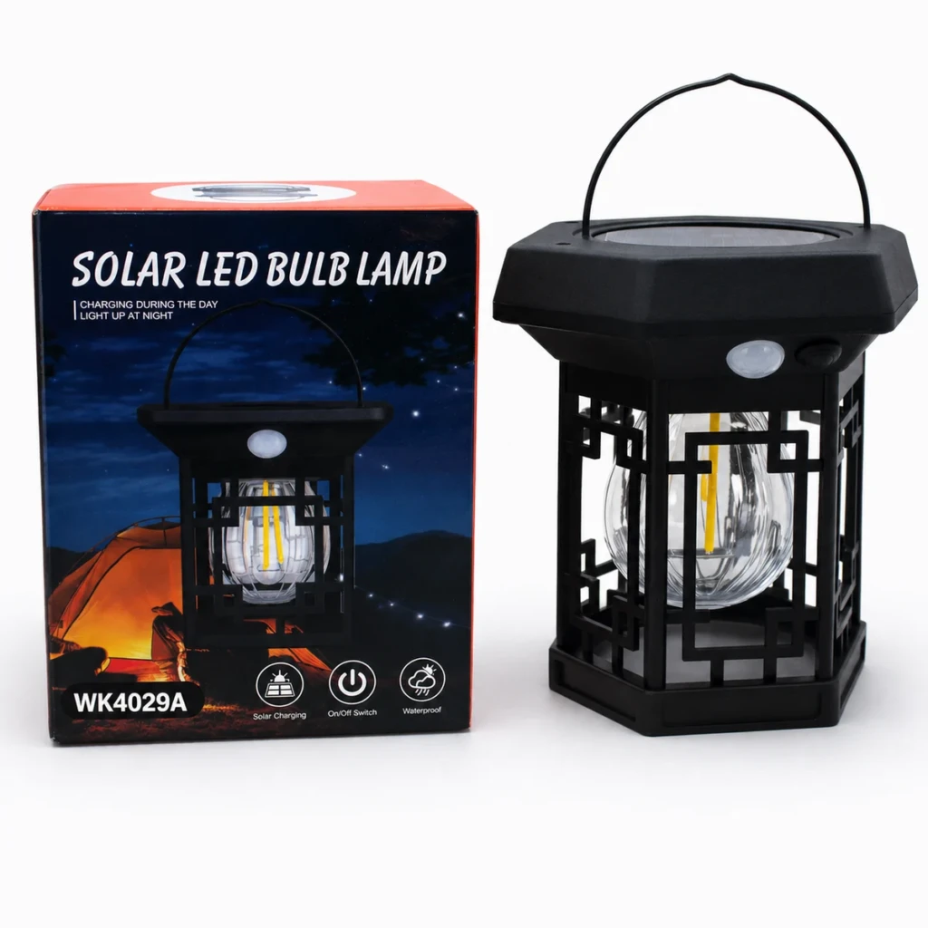 WK4029A WK4029A Solar LED Dual Bulb Garden Light