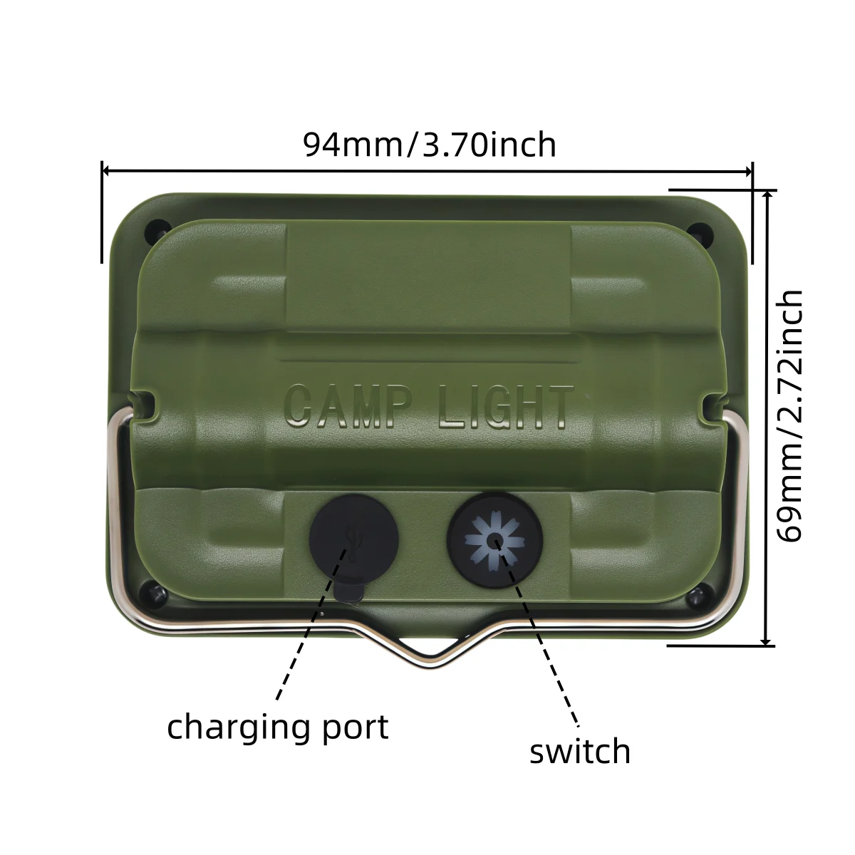 WK6065A WK6065A Rechargeable Multi-color Camping Lamp