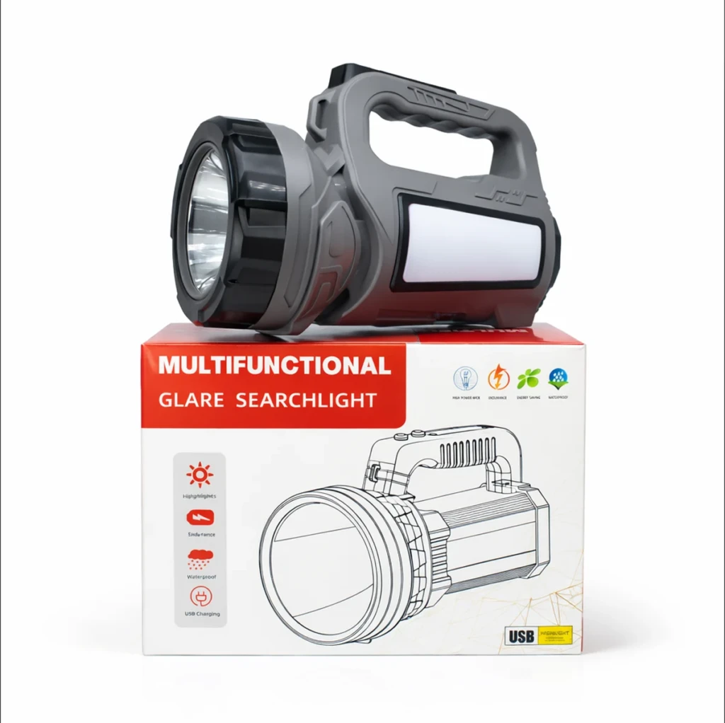 WK7015 WK7015 Power indicator Searchlight with Power Bank