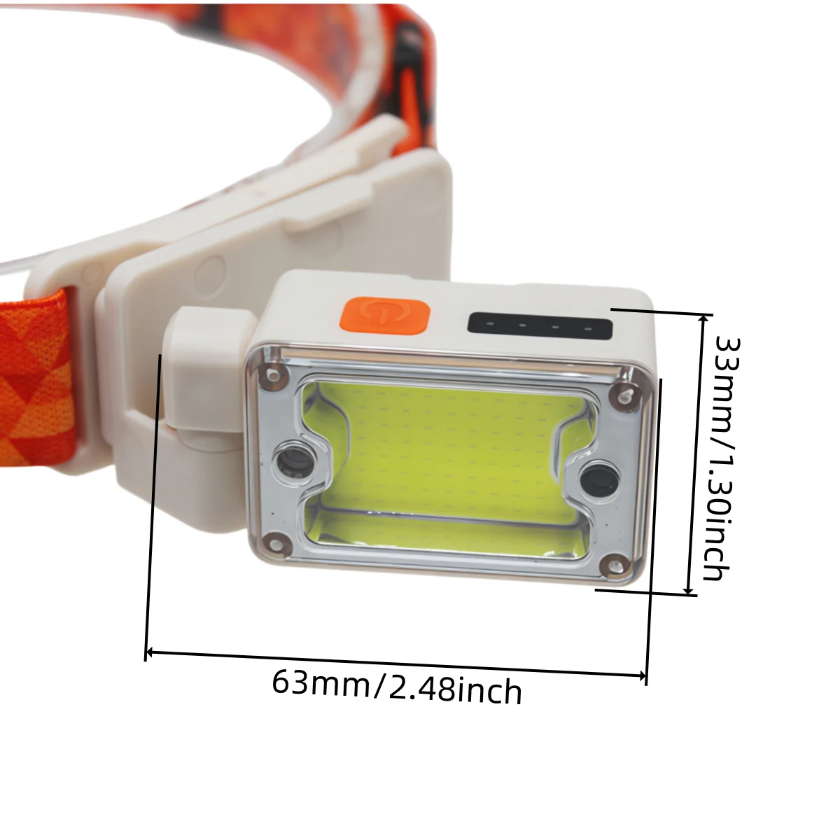 WK3101 WK3101 Rotatable Motion Sensor COB Headlamp with Magnet and Clip