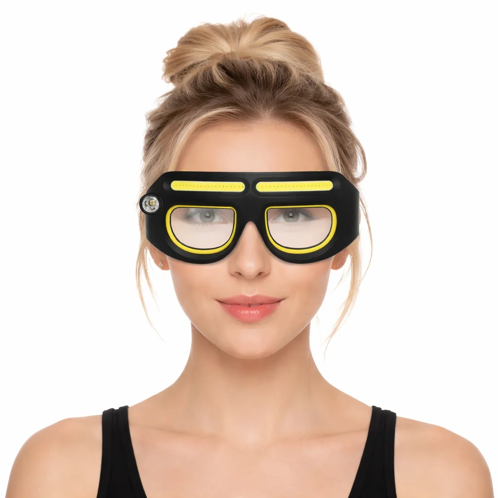WK3078 WK3078 Motion Sensor Headlamp Glasses LED COB Floodlight