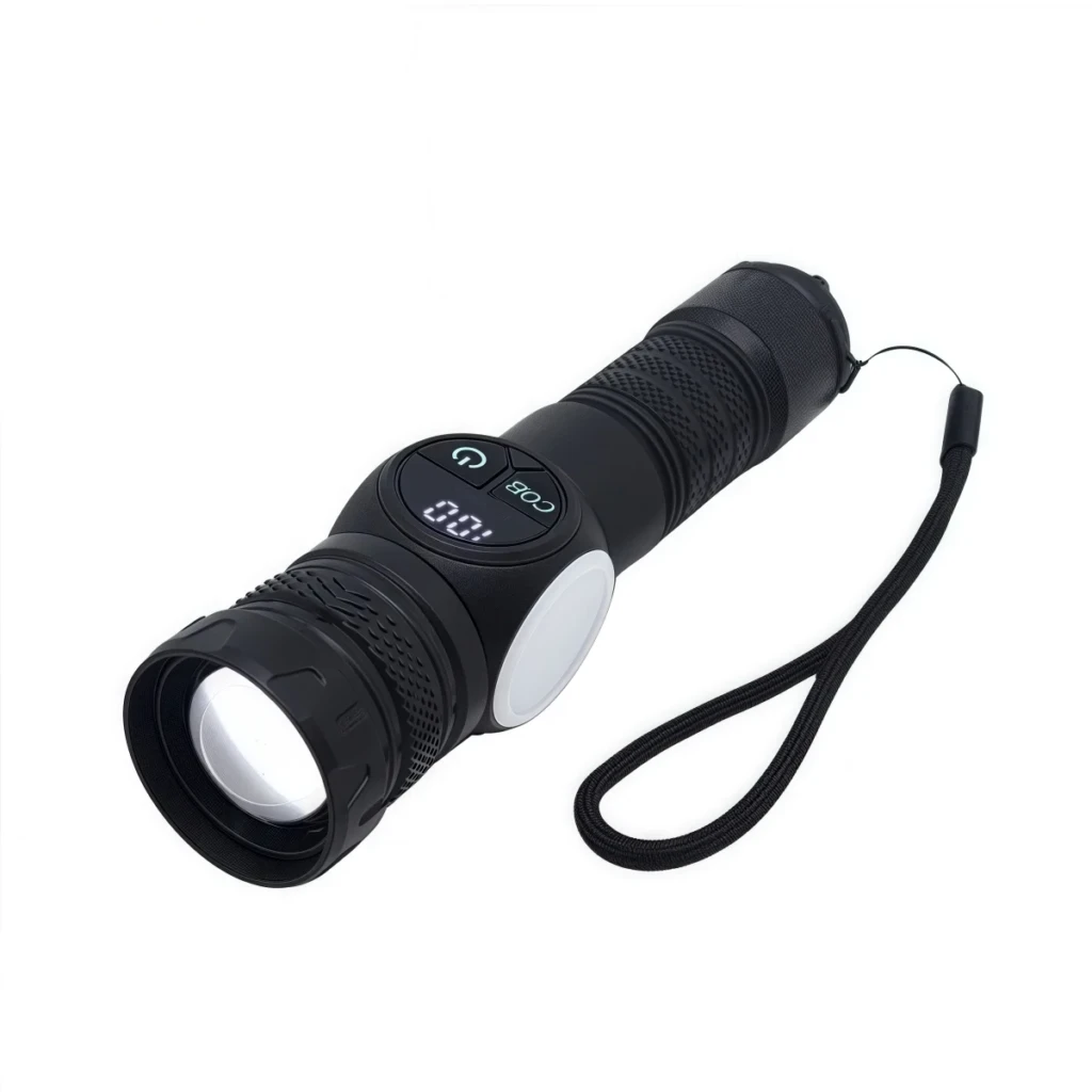 WK1023P WK1023P Rechargeable ABS Zoomable Flashlight