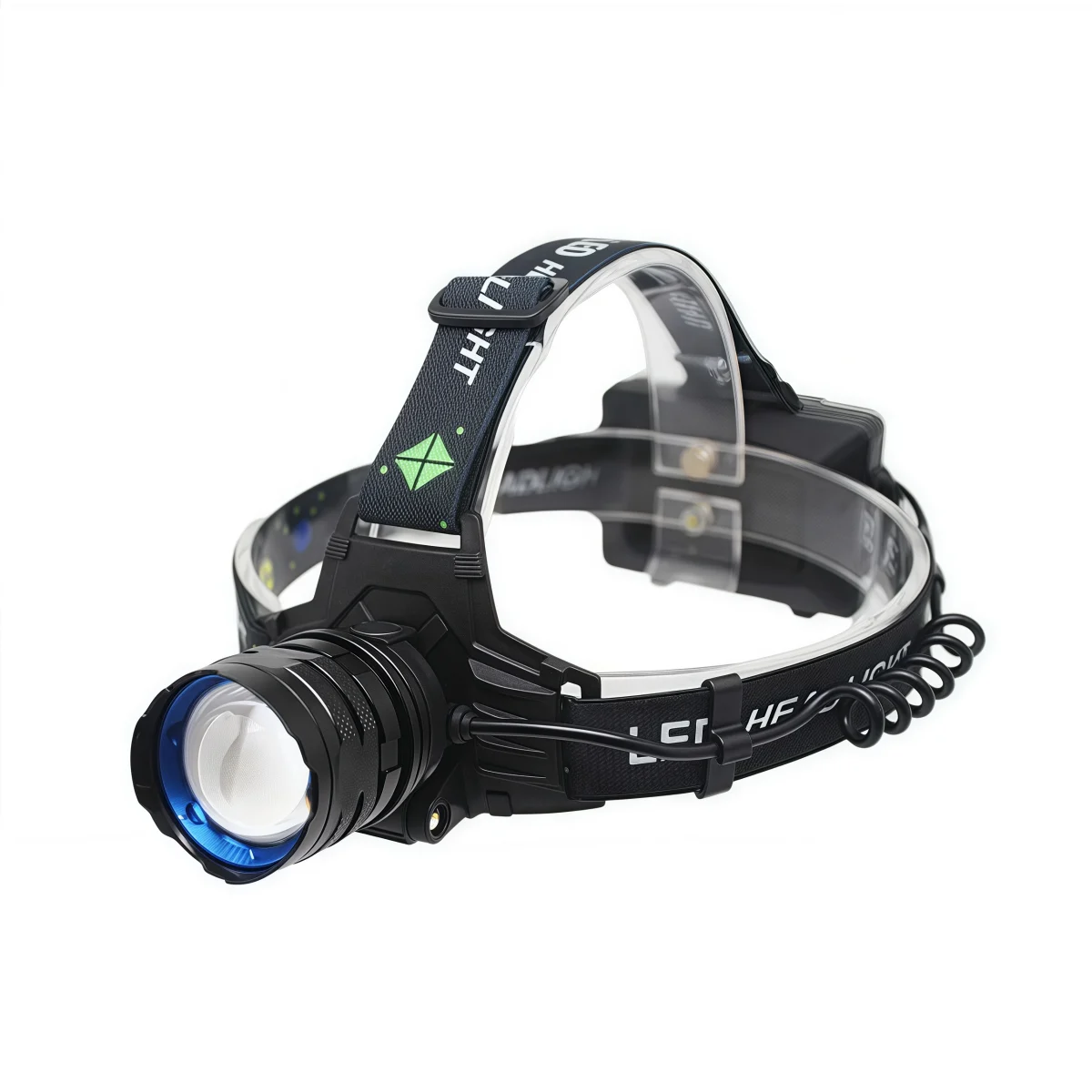 WK3032 WK3032 Strong Light Power Bank Zoom Headlamp