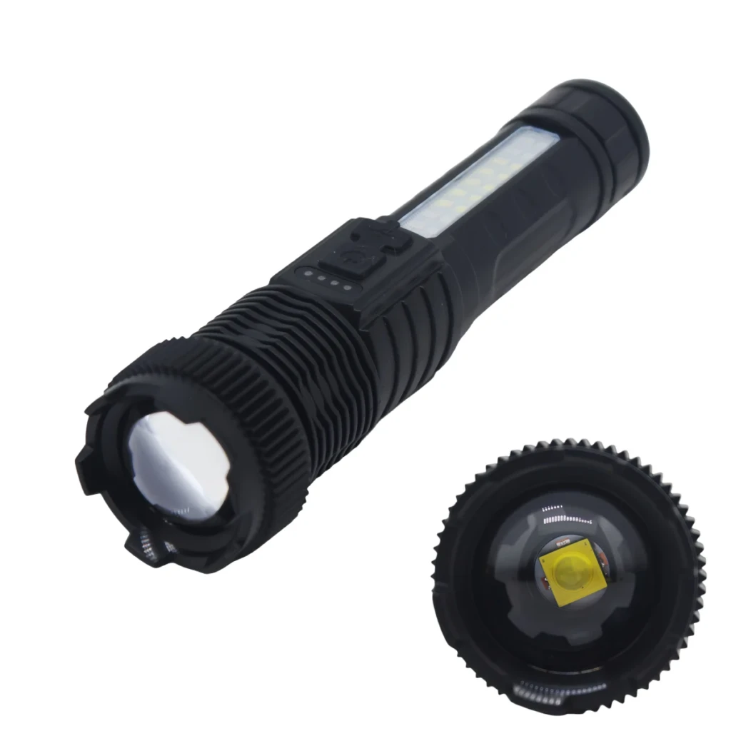 WK1058 WK1058 250 lm Zoomable LED Flashlight with clip
