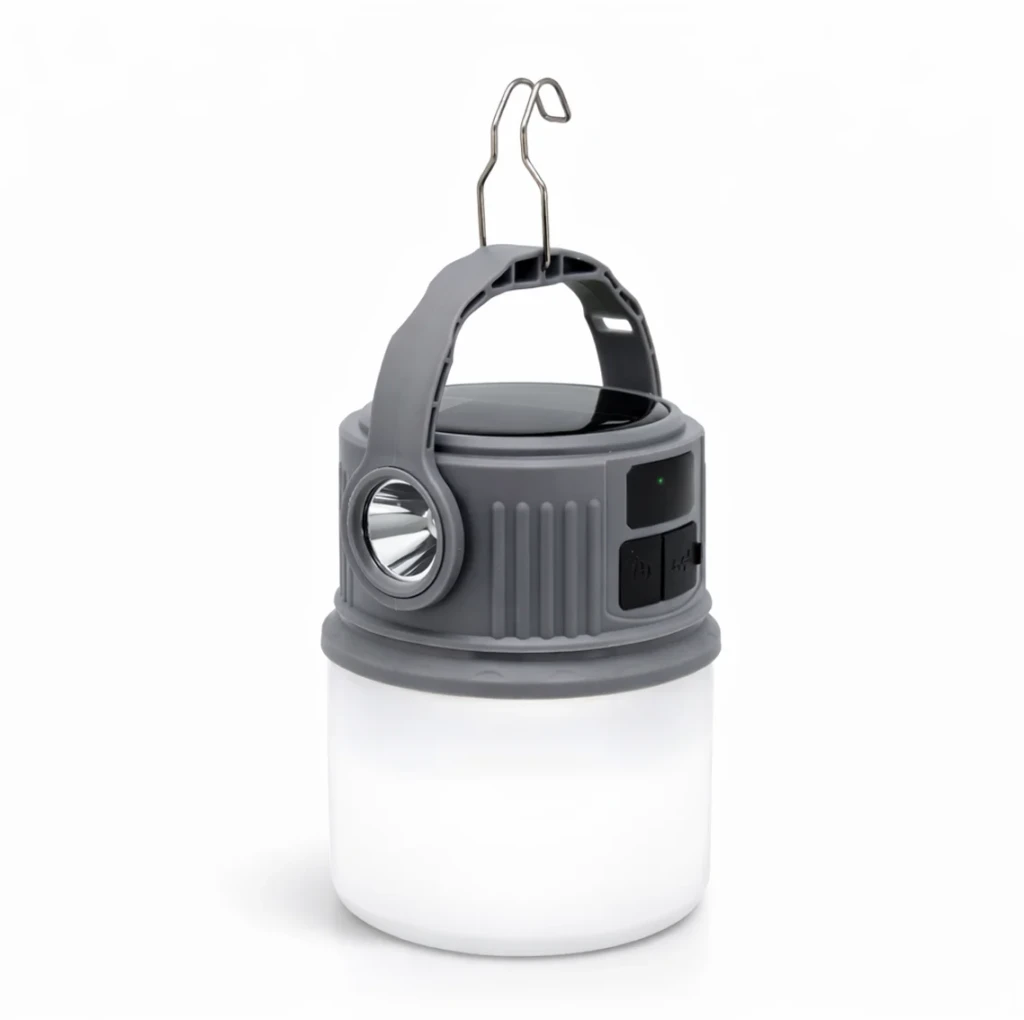 WK6053 WK6053 Dual Light Source Solar Camping Light