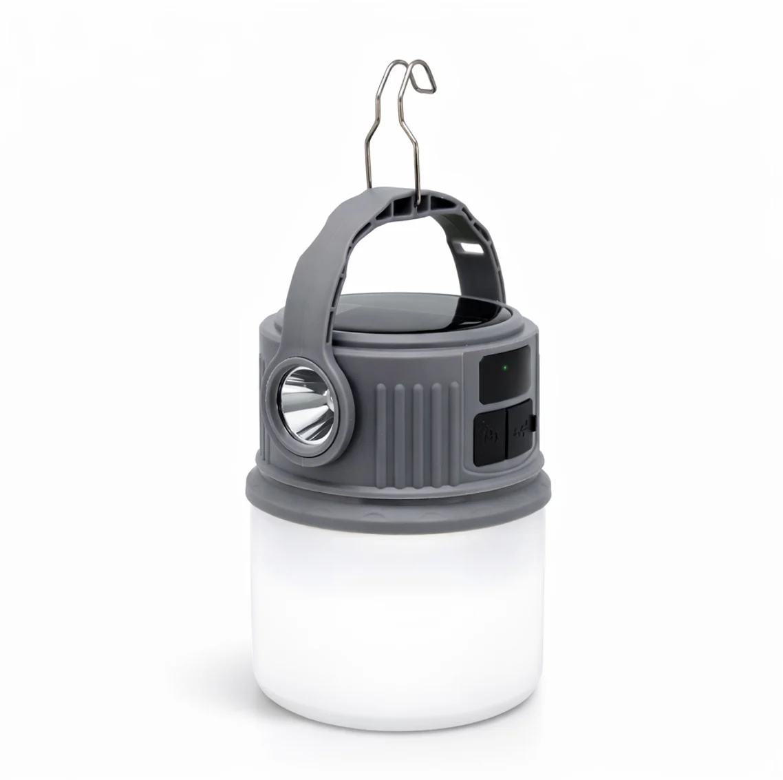 WK6053 WK6053 Dual Light Source Solar Camping Light