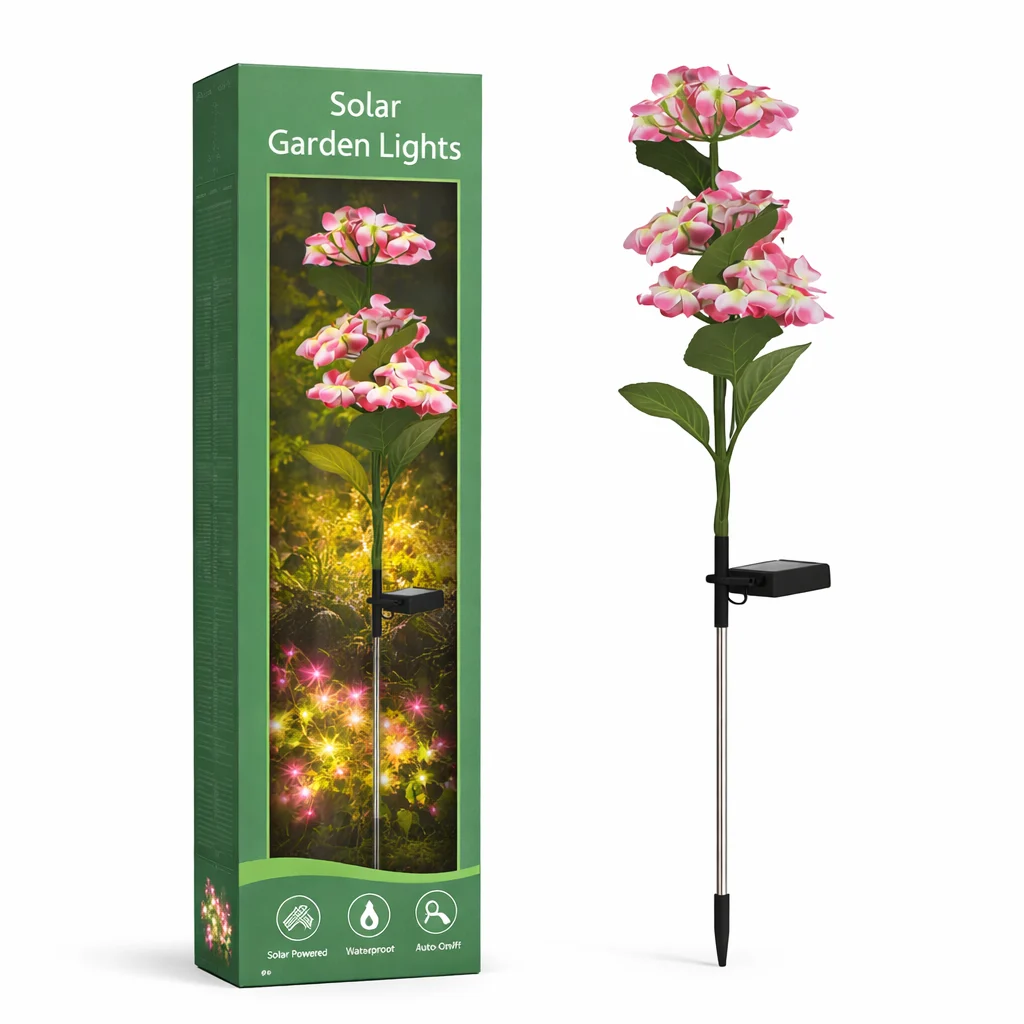 WK4017C WK4017C Outdoor Solar Garden Flower Light