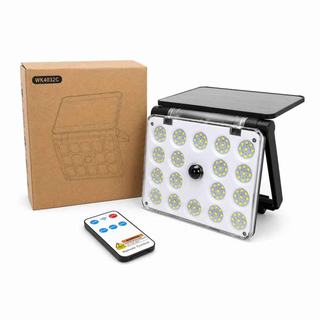 WK4032C WK4032C Remote control Integrated Solar Security Wall Light