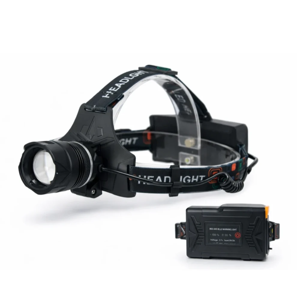 WK3055 WK3055 1150 lm Zoomable Motion Sensor Headlamp with Power Bank