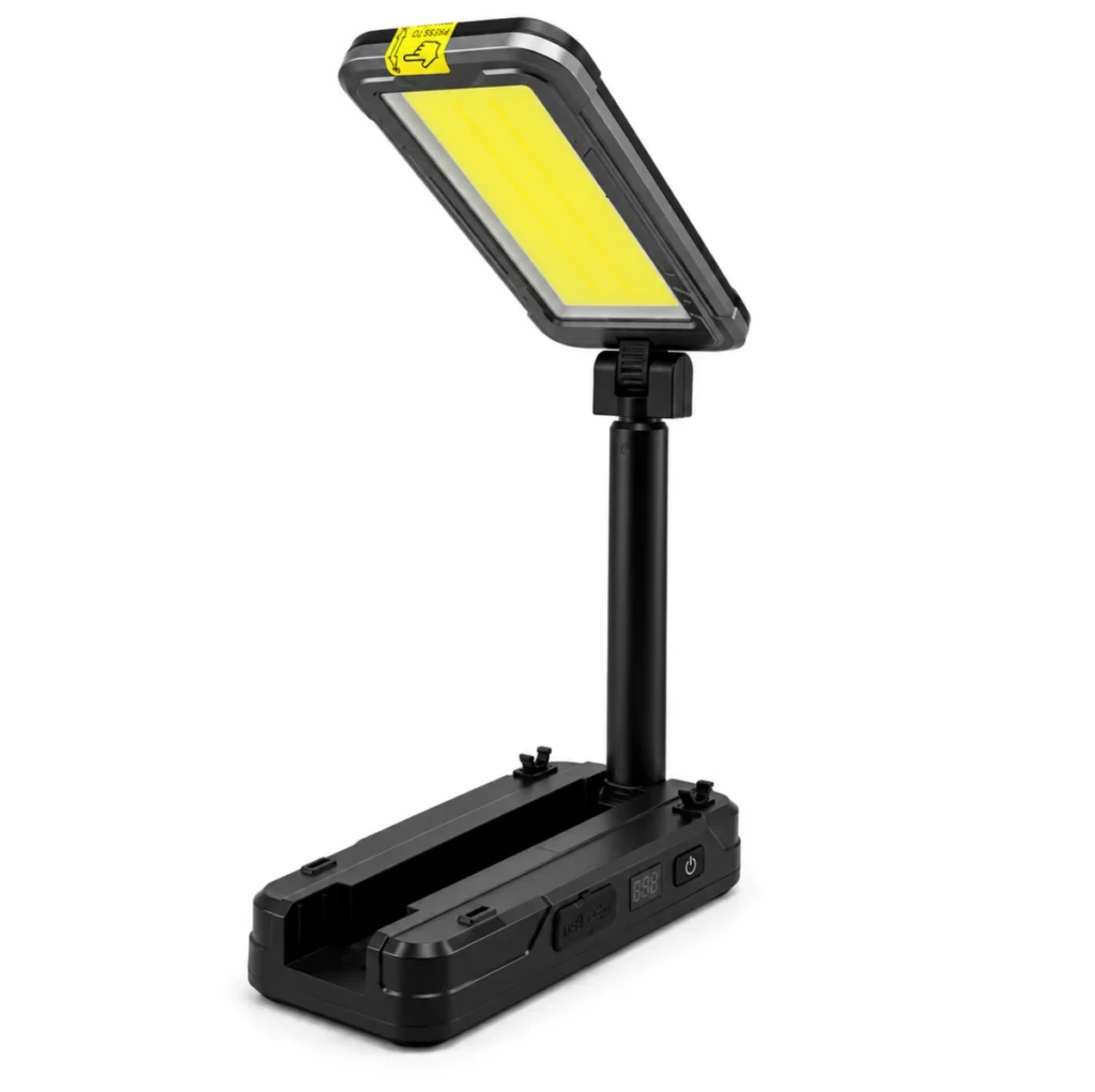 WK5056 WK5056 750 lm Foldable Solar Dimmable Work Light Power Bank Magnet Digital Display