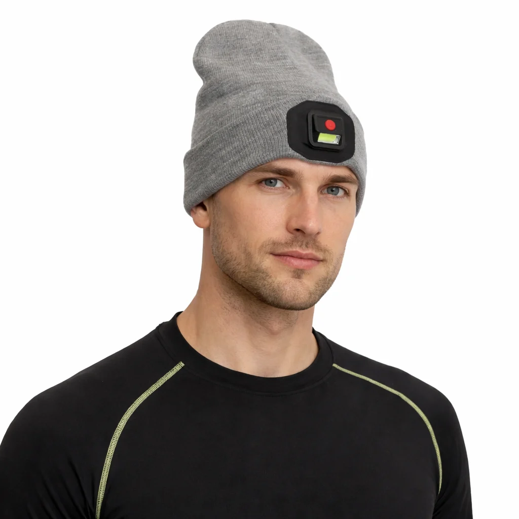 WK3068 WK3068 Safety Walking 2-in-1 Beanie Headlamp