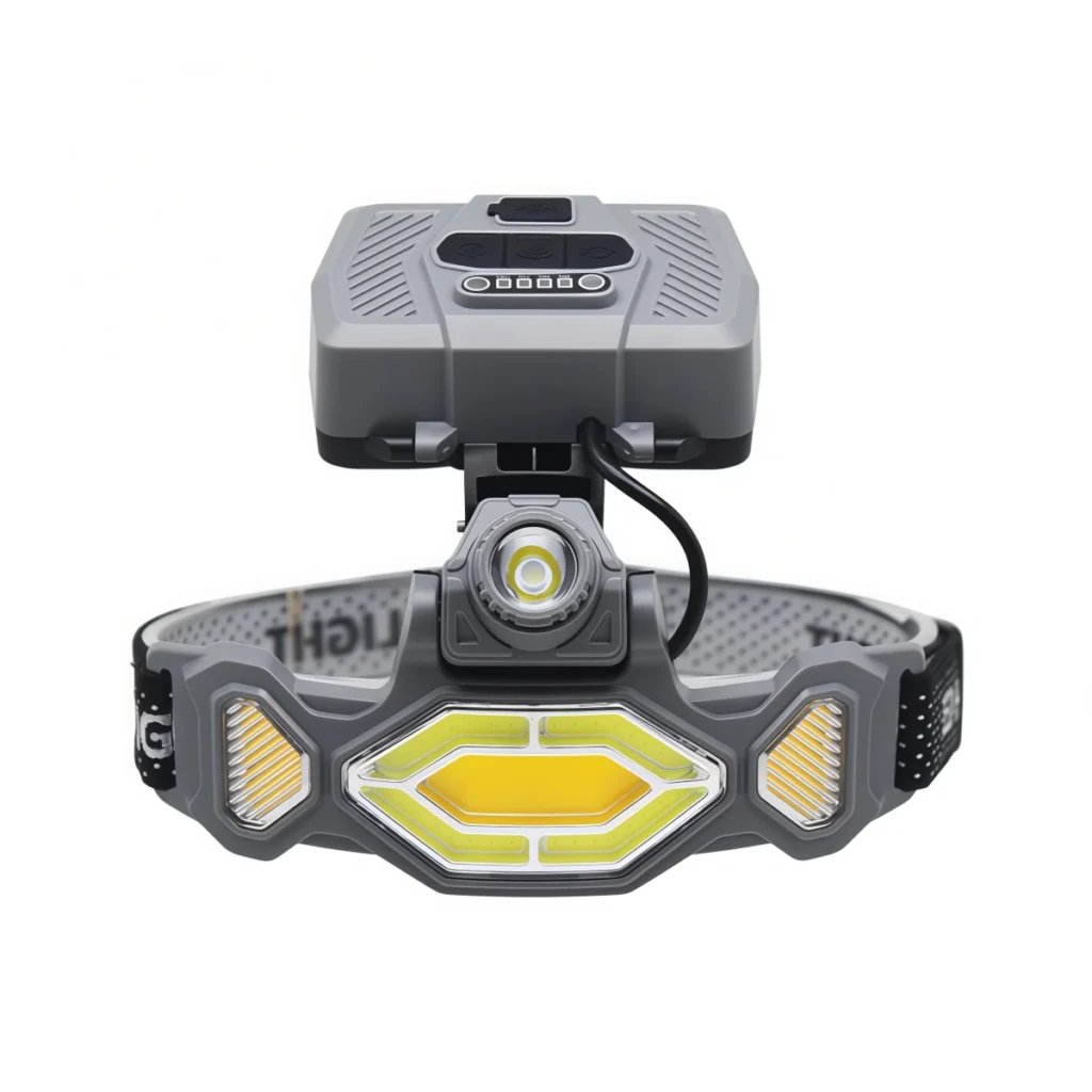 WK3099 WK3099 Solar-Powered Motion Sensor Headlamp