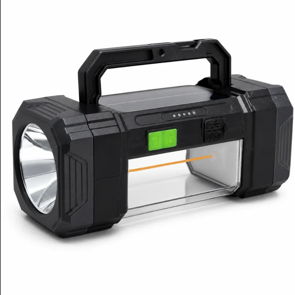 WK7016 WK7016 Solar LED Hand Lamp All Round Lighting Power Bank With Handle Hook
