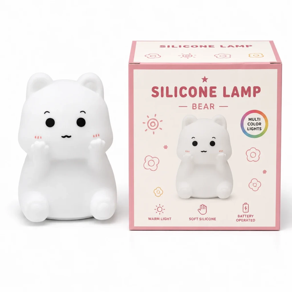 WK-A1028C WK-A1028C Bear Silicone Night Light