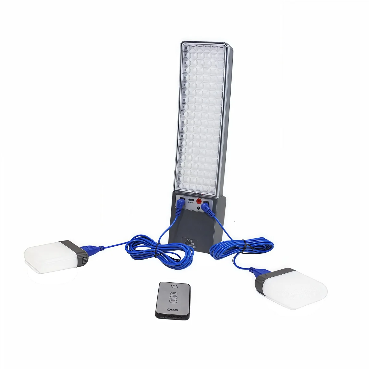 WK4007 WK4007 Solar / Type-C Rechargeable Wall Lamp 80 W / Remote & Dual Night Lights