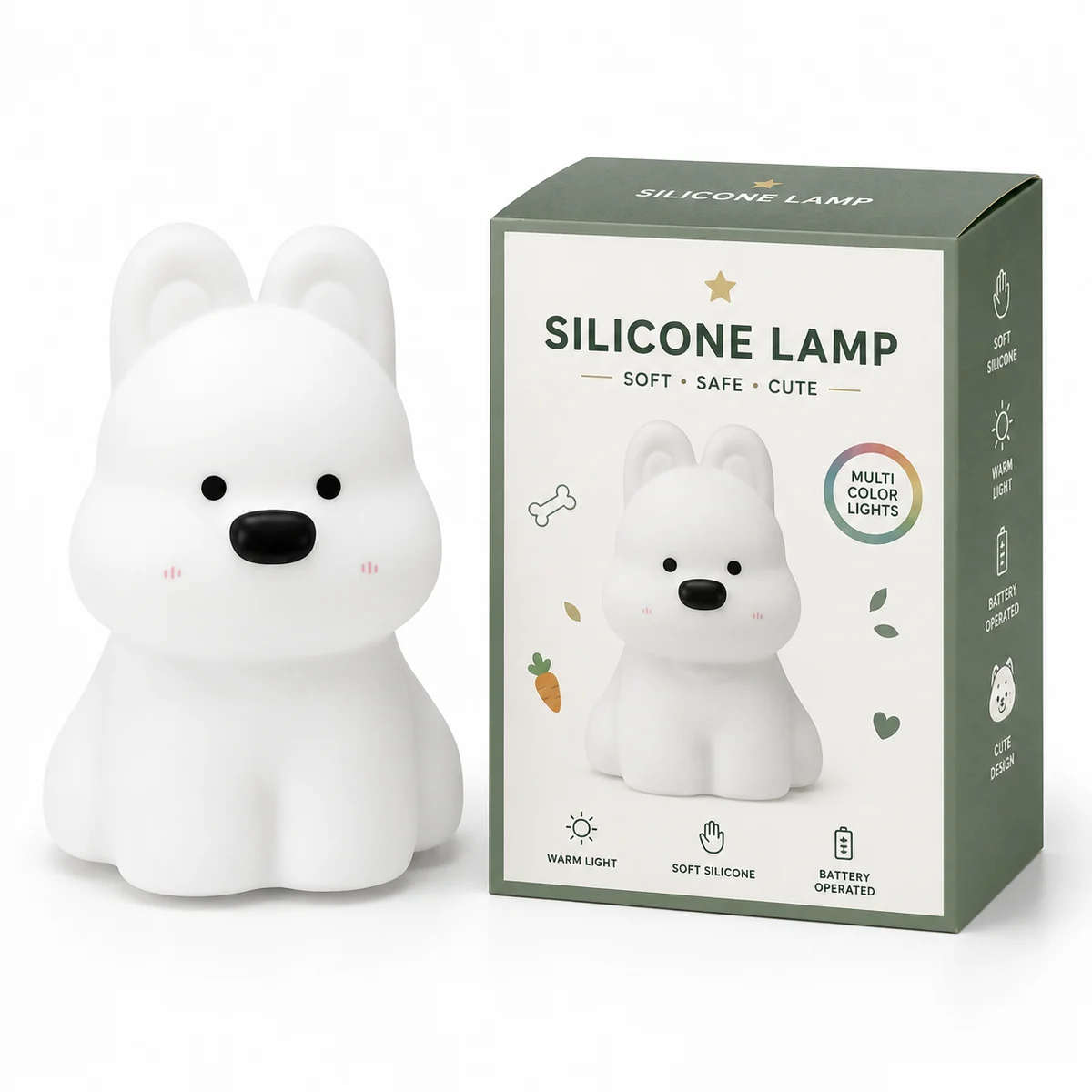 WK-A1027A WK-A1027A Silicone Night Light