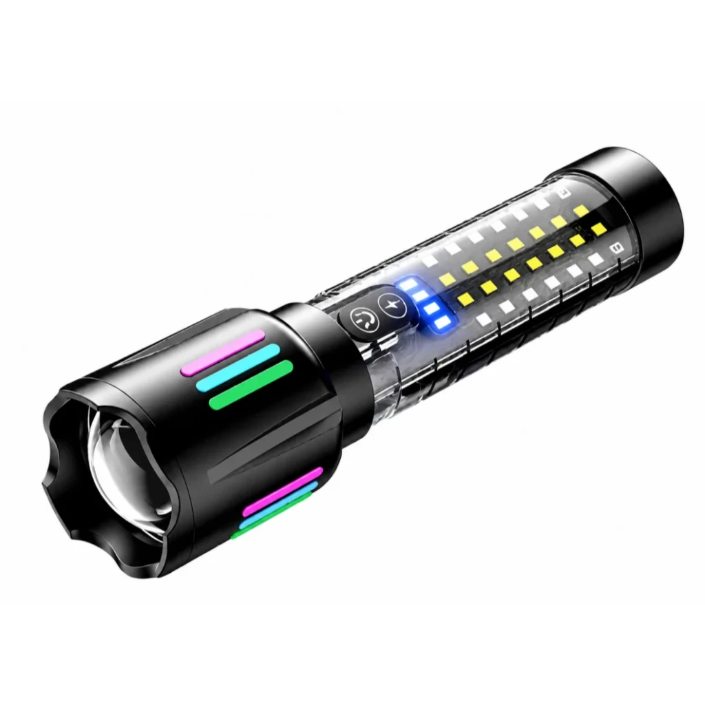 MF0844B MF0844B 655 lm Multifunctional Zoomable Flashlight