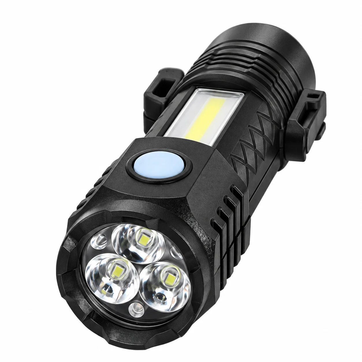 WK1068 LED Flashlight with Cigarette Lighter