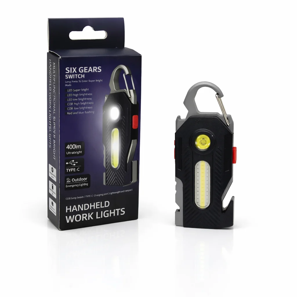 WK1053 Portable Handheld Utility Keychain Light