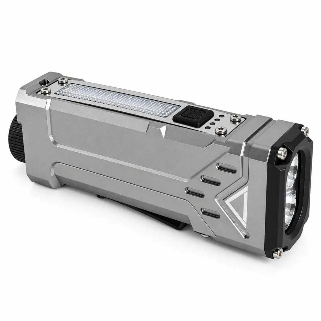 WK1069 Rechargeable RGB Magnetic EDC Flashlight