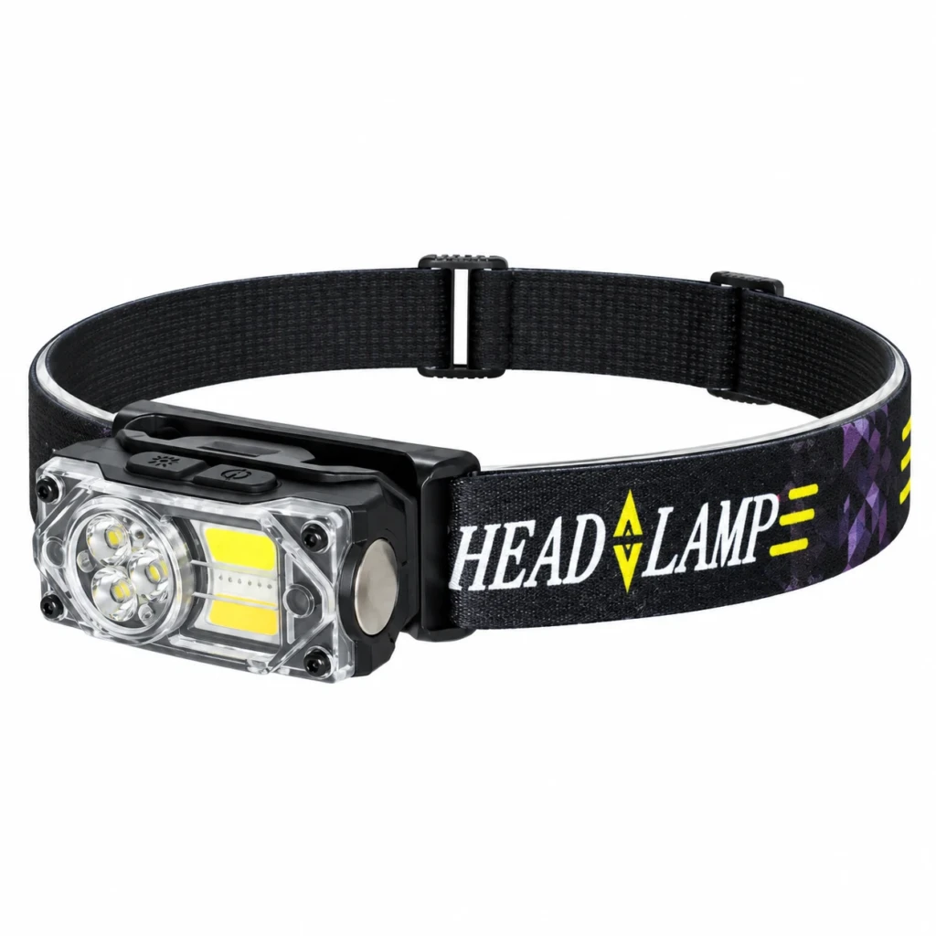 WK3106 Rechargeable Multi-Function Detachable Headlamp