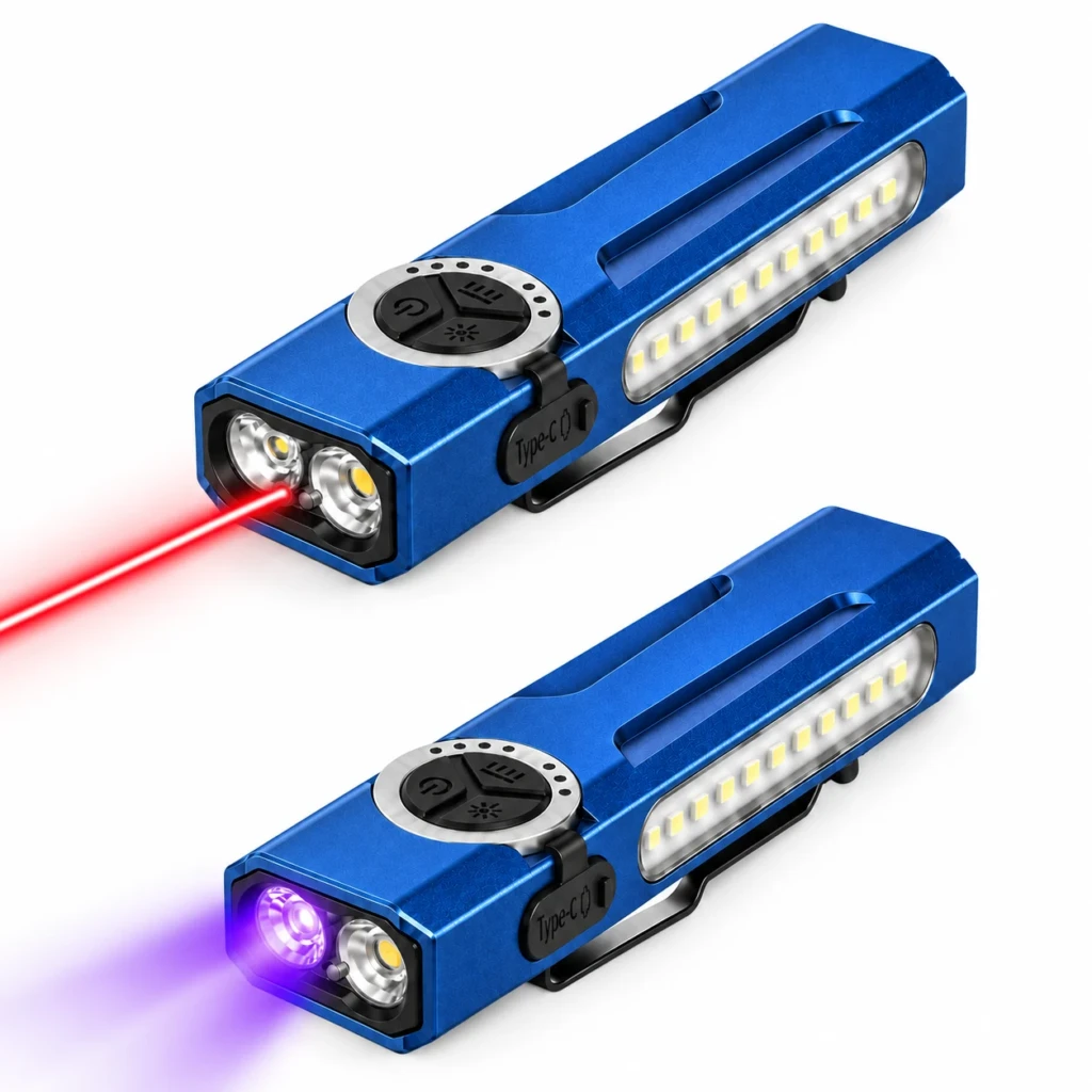 WK1071 RGB Multi-Function EDC Flashlight