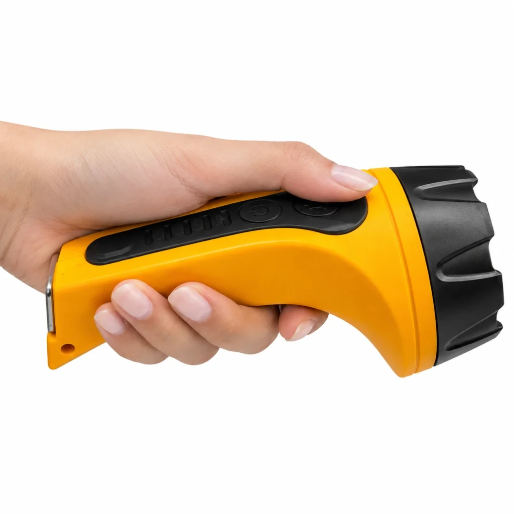WK7022L Dual Light Rechargeable Flashlight
