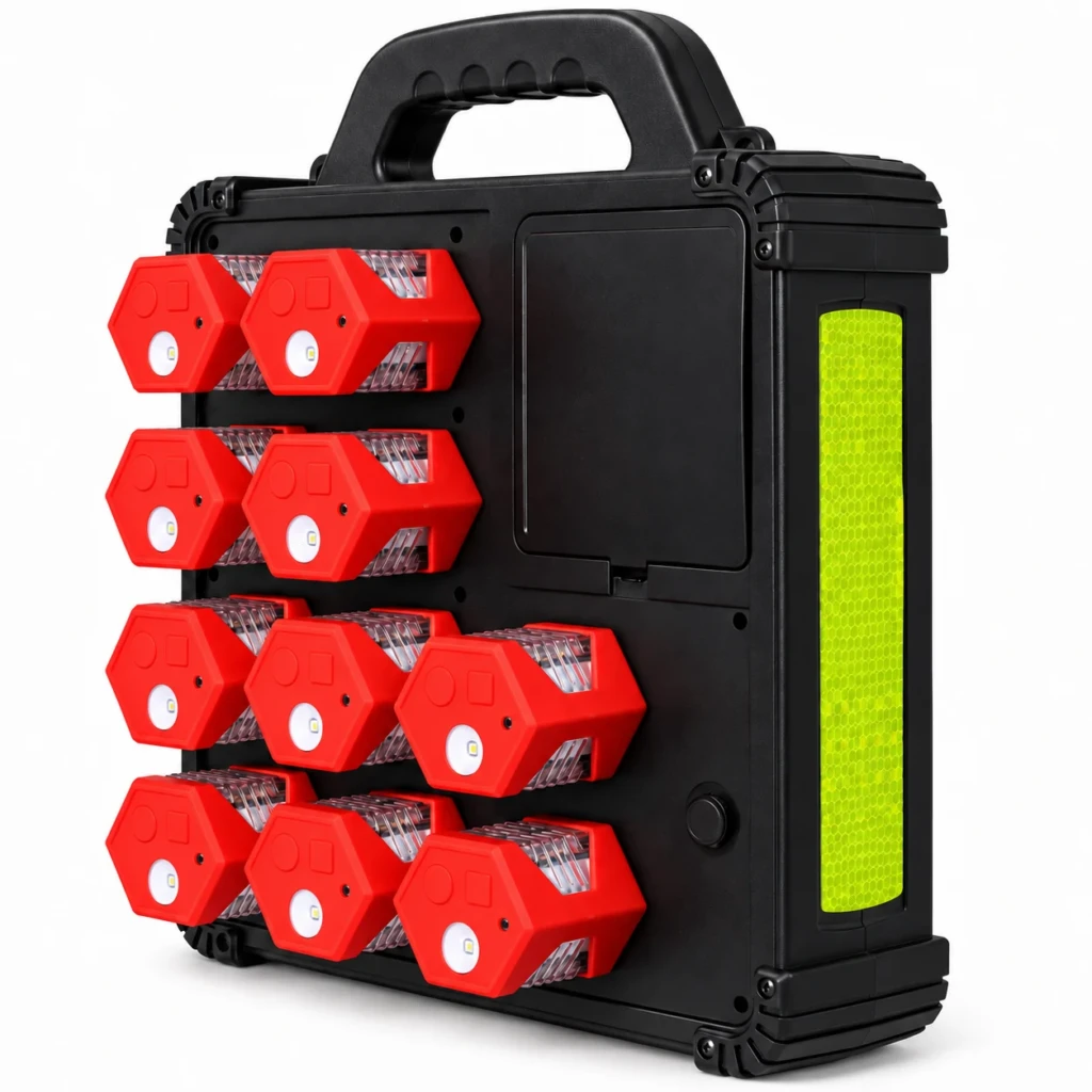 MF8104 Sequential Traffic Cone Top Warning Light - product view 2